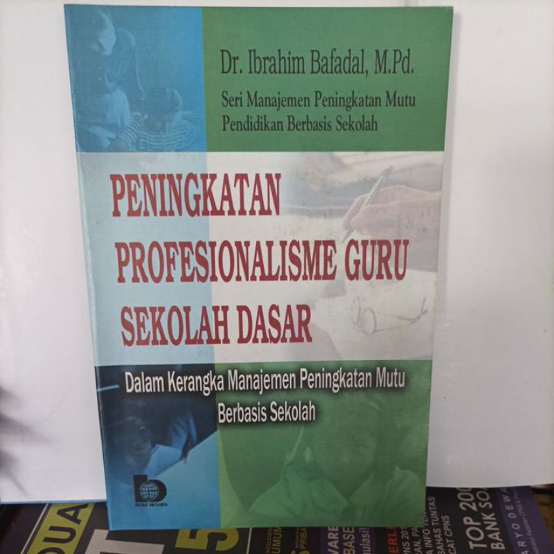 Jual Buku Peningkatan Profesionalisme Guru Sekolah Dasar Dalam Kerangka ...