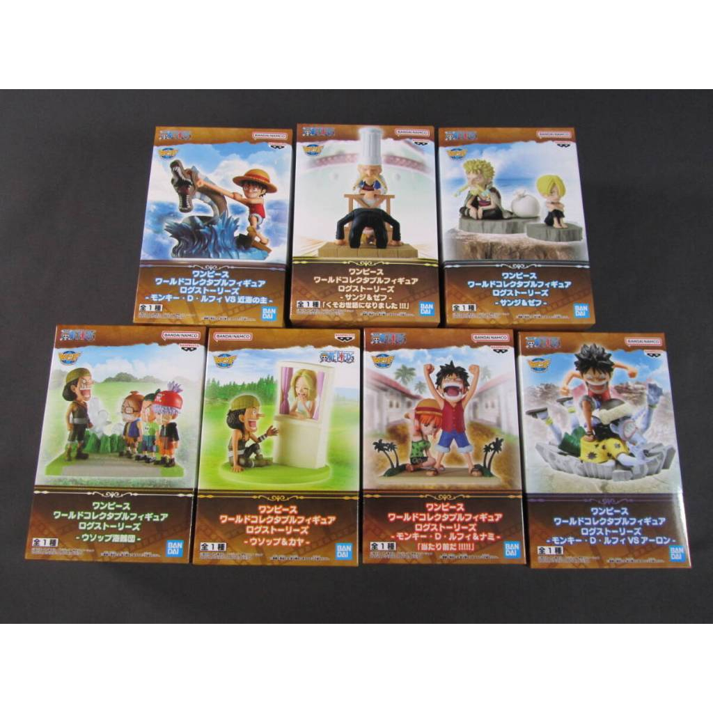 Banpresto Usopp Pirates One Piece Actionfigur - World Collectable Log