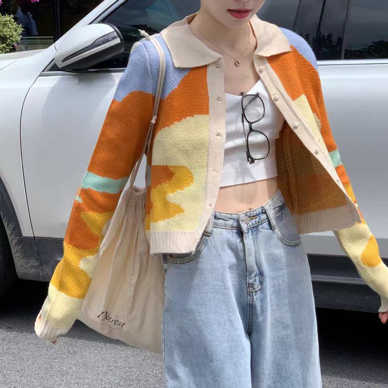 Jual Cardigan Rajut Crop/Kardigan crop kancing premium/kardigan rajut ...