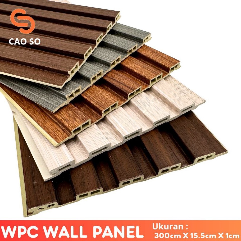 Jual KODE A9S6 WPC wall Panel 3 Meter Dekorasi Dinding kayu wallpanel ...