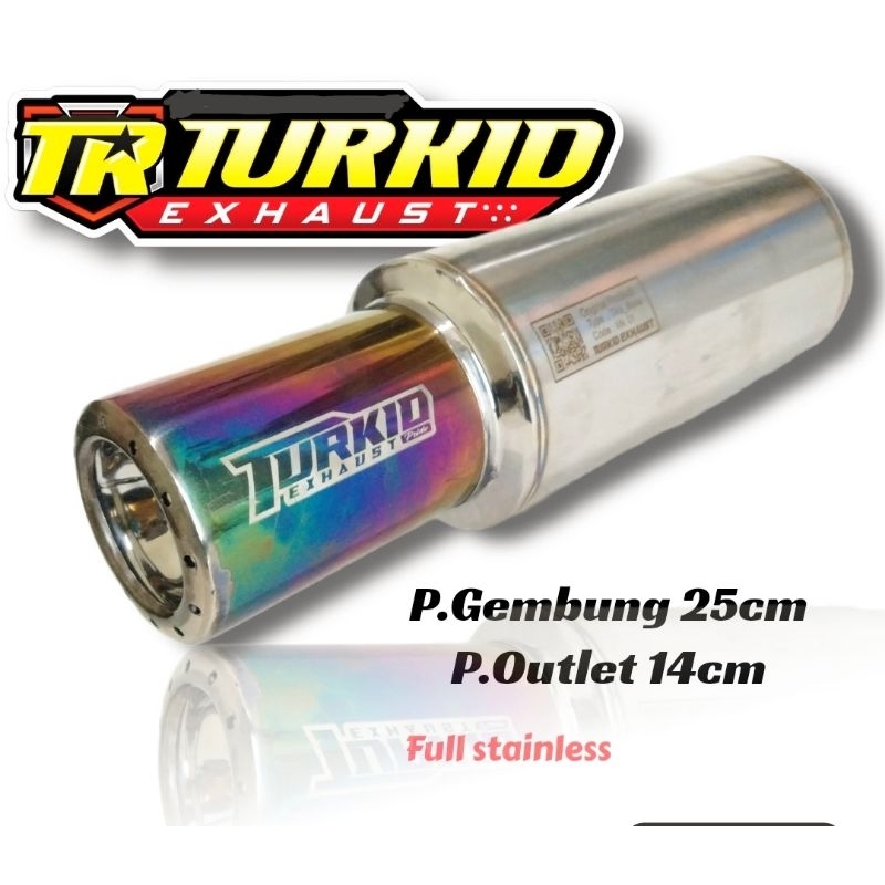 Jual Knalpot Mobil Racing Original Turkid Tipe Bass Adem Full stainless ...
