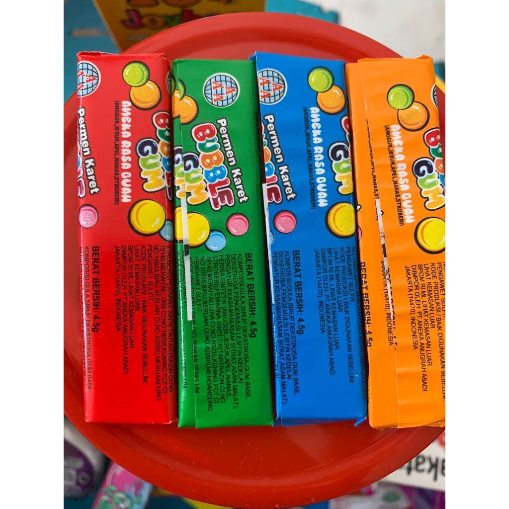 Jual PERMEN KARET ANEKA RASA BUAH | Shopee Indonesia