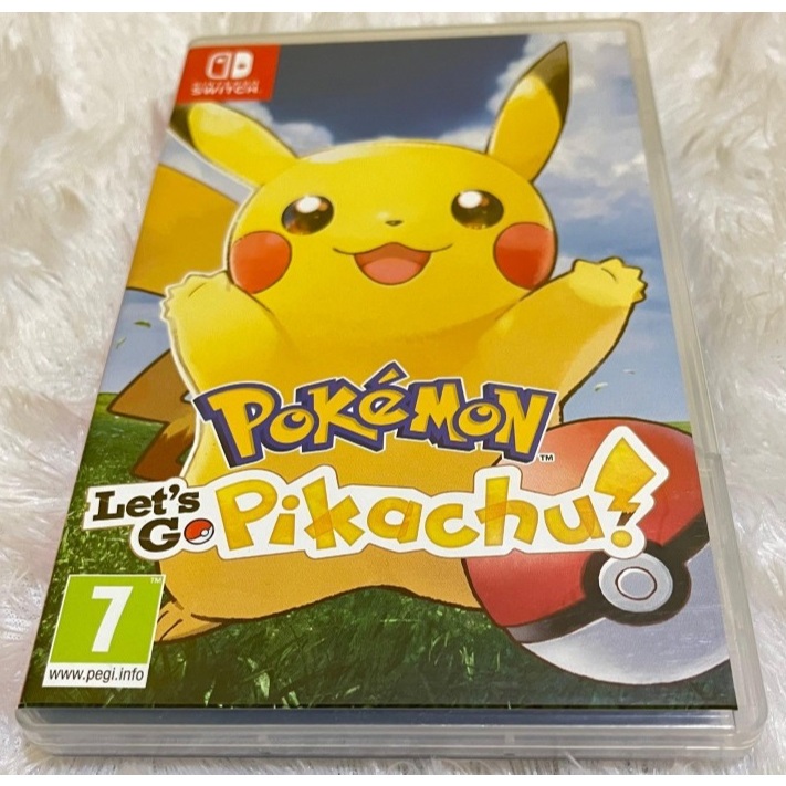 Jual Nintendo Switch Pokemon Let S Go Pikachu Lets Go Pikachu Shopee Indonesia