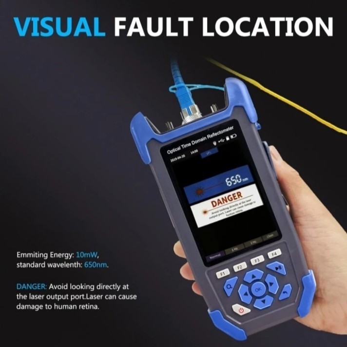 Jual Mini Pro OTDR AUA-900D Fiber Tester Optical Time Domain ...