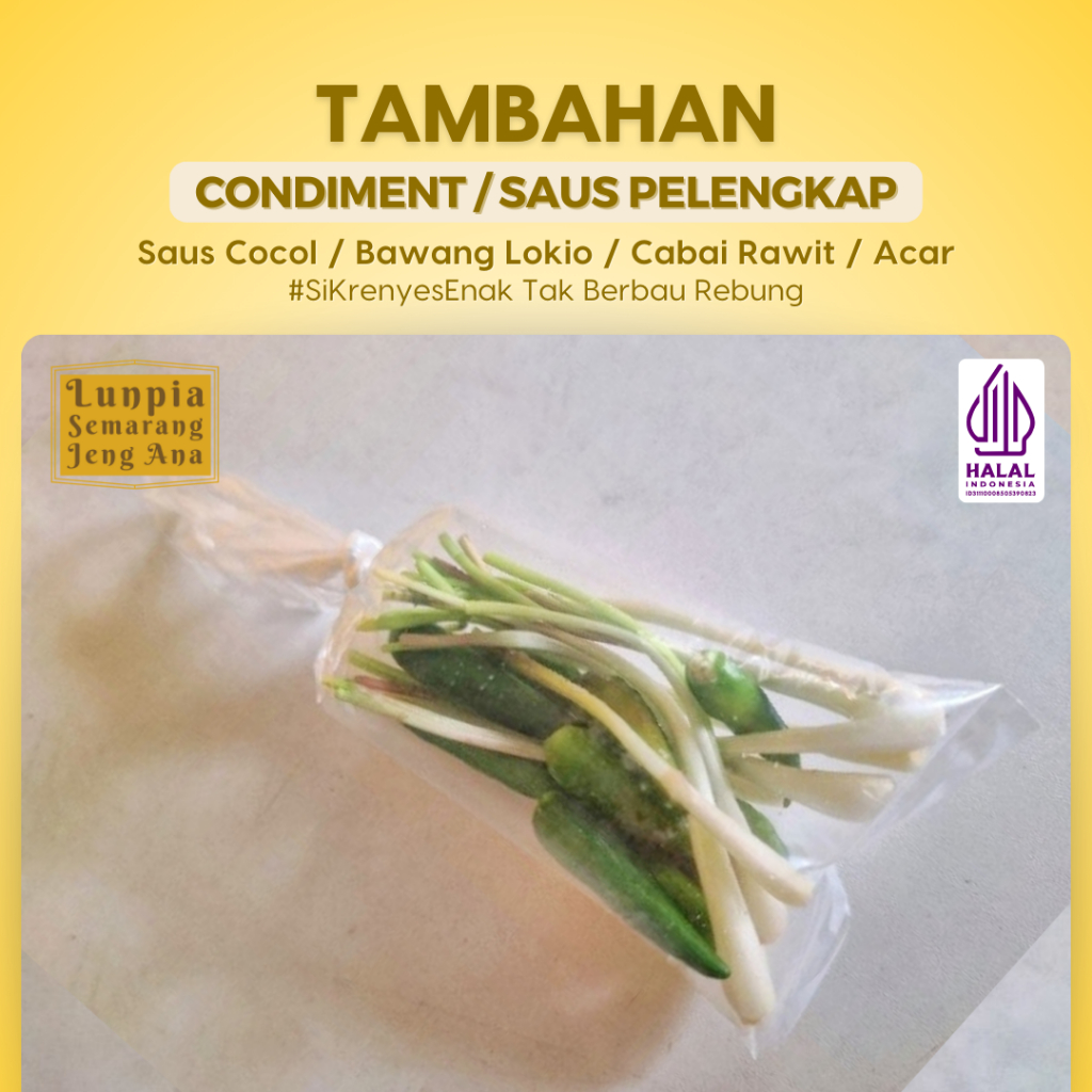 Jual Ekstra / Tambahan Condiment | Shopee Indonesia