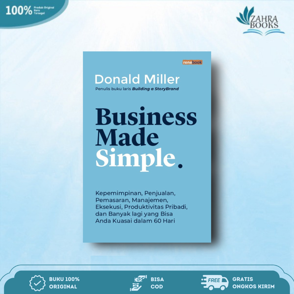 Jual Buku Business Made Simple Karya Donald Miller - Renebook | Shopee ...