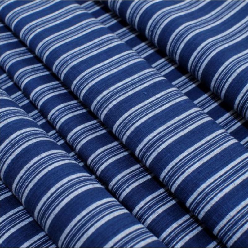 Jual Kain Lurik Biru Navy | Shopee Indonesia