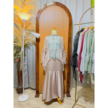 Rno Rok Satin Silk Skirt Melayu Malay Malaysia Maxmara Mermaid