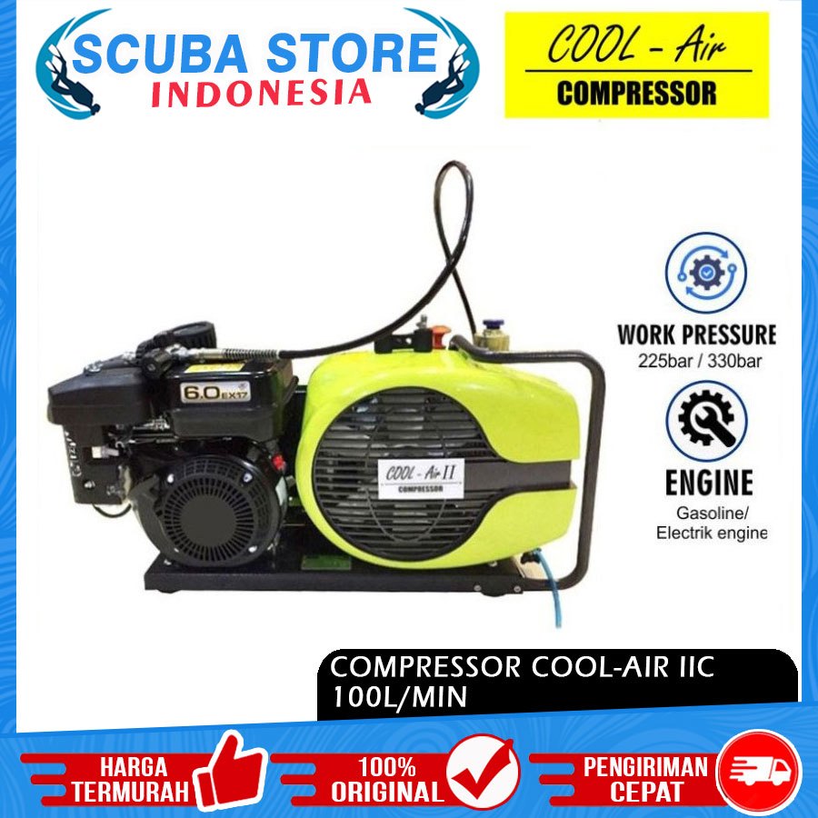 Jual Compressor Cool-Air IIC 2c Kompressor Pengisian Isi Tabung Selam ...