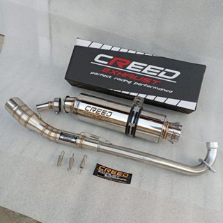 Jual Creed exhaust knalpot racing bass adem fullset pnp all motor bebek ...