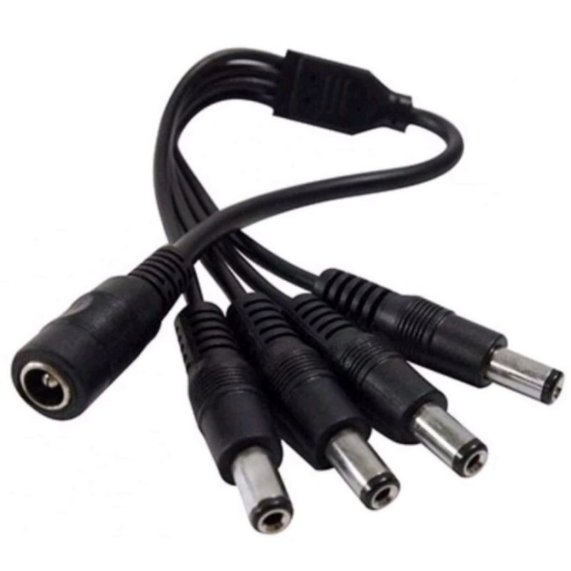 Jual Kabel DC Male Connector Splitter 4in1 | Shopee Indonesia
