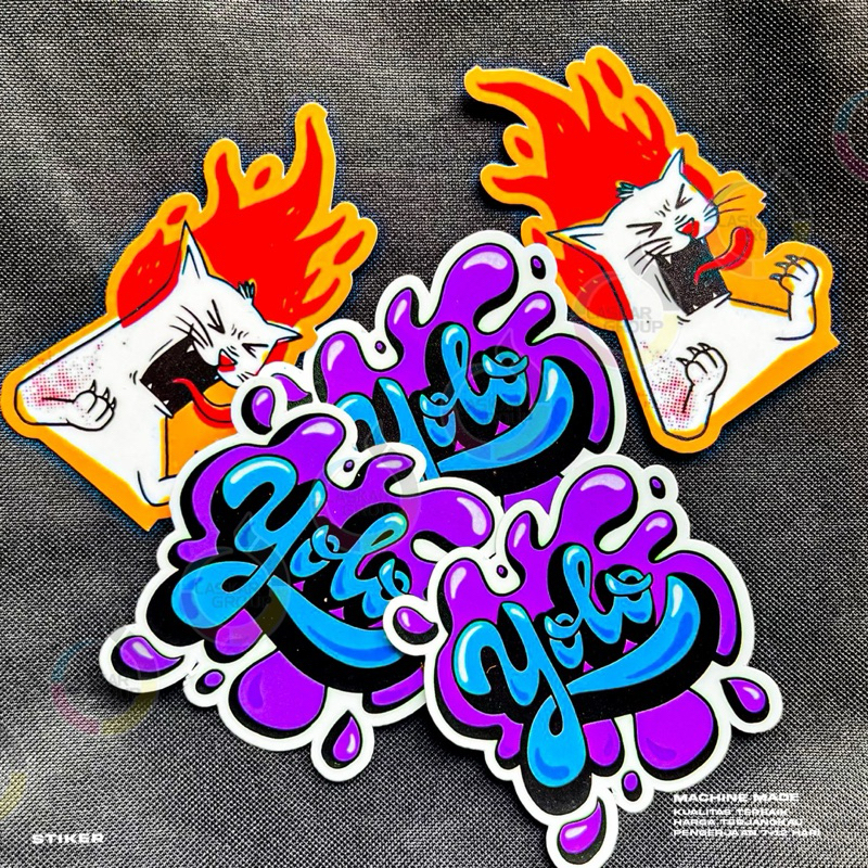 Jual Paket Sticker Vinyl vinil Graftak A3+ 32.5x48.5cm, stiker nama ...