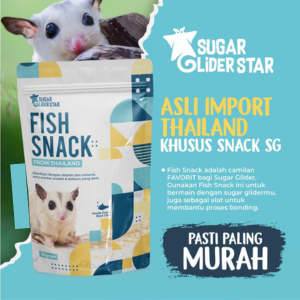 Jual GLIDER FISH SNACK CHARCOAL MAKANAN CEMILAN / CAMILAN FAVORIT SUGAR ...