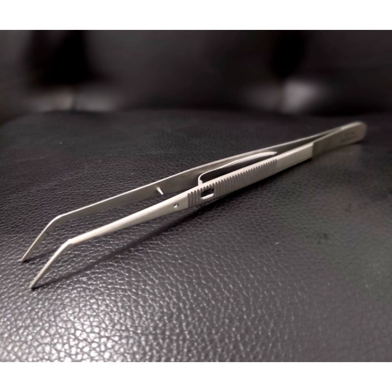 Jual PINSET ENDO Dental Pinset Dental Tweezer with Lock Senshan dental instrument Pakistan