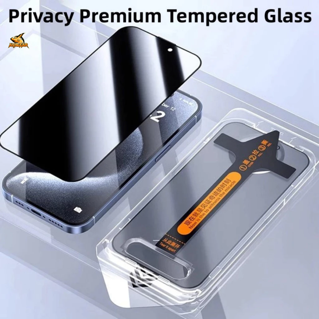 Ultrafit dampeer anti-spy privacy/clear hd iphone x xr 11 12 mini 13