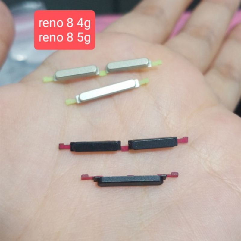 Jual rubber tombol luar onoff volume reno 8 5g/4g | Shopee Indonesia