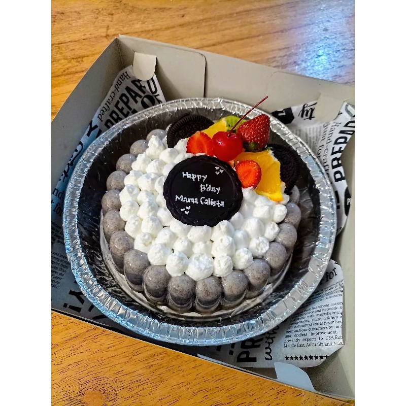 Jual Puding Ulang Tahun Puding Oreo Creamy Puding Agar Agar Amanta ...
