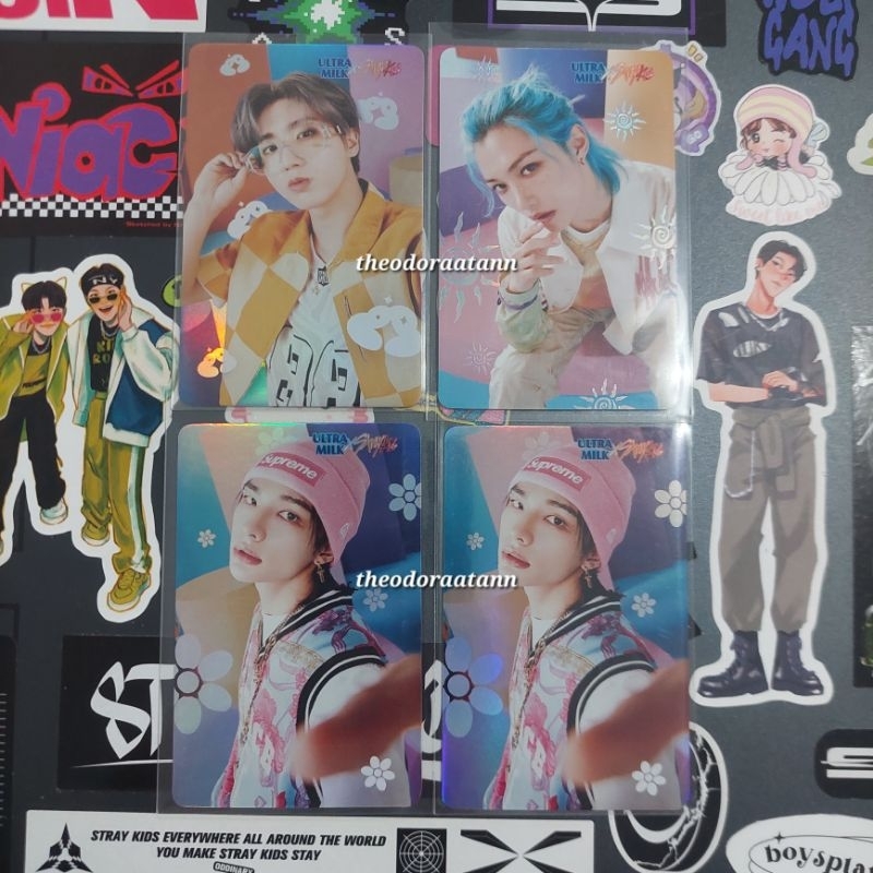 Jual [READY] ar pc skz x ultramilk hyunjin felix han jisung element ...