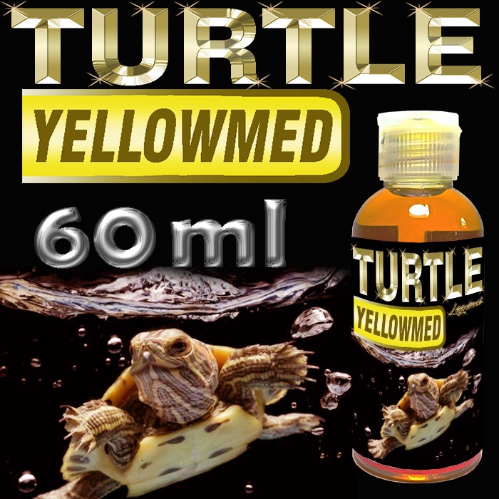 Jual TURTLE YELLOWMED OBAT PENGHILANG BINTIK PUTIH JAMUR WHITE SPOT ...