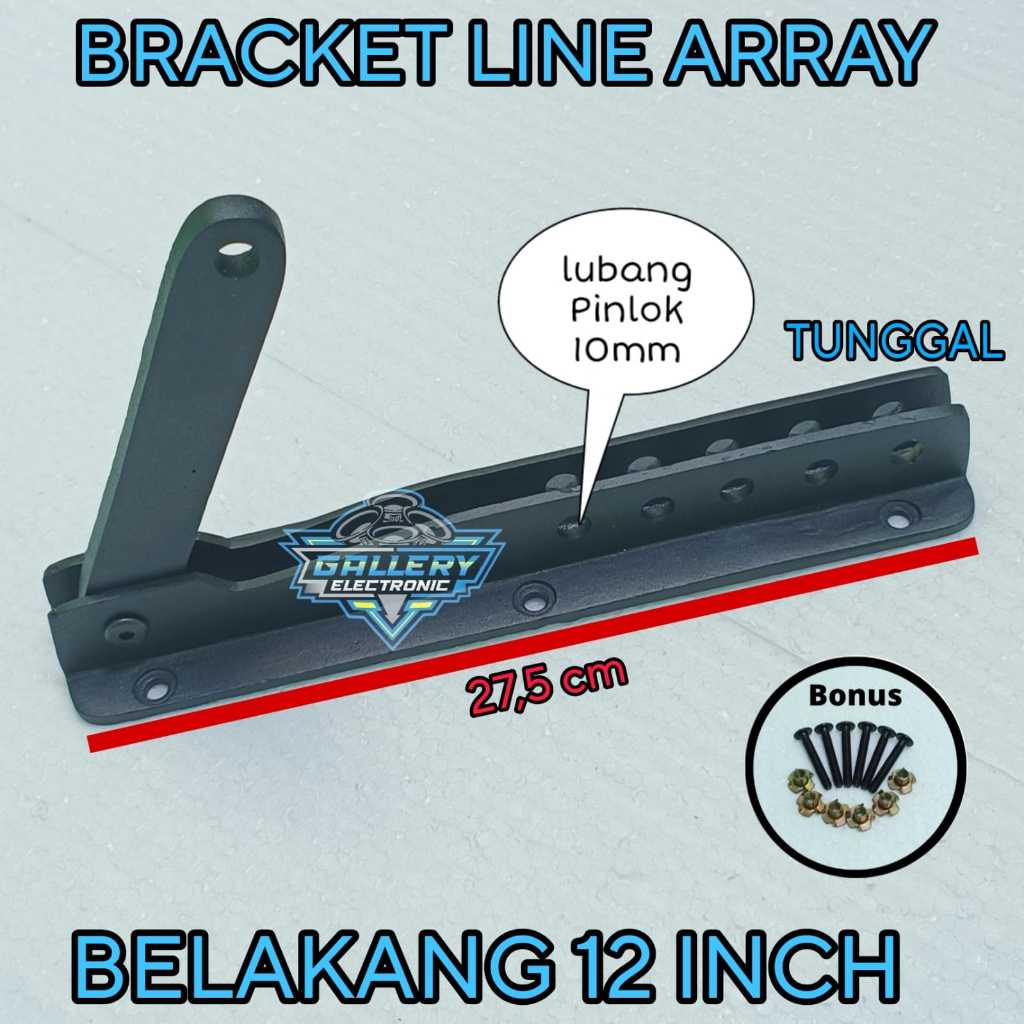 Jual Breket 12'' Gantung / Bracket BOX LINE ARRAY 12 inch (BELAKANG ...