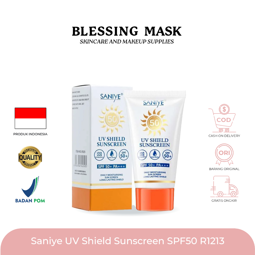 Jual SANIYE Sunscreen SPF 50 PA++ | R1213 - Professional Tahan Lama