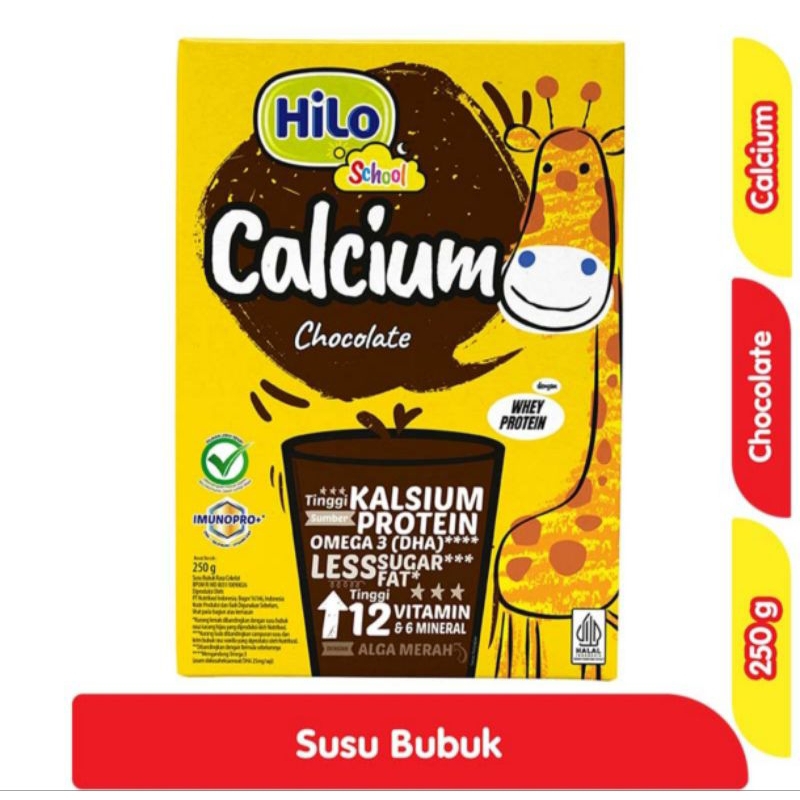 Jual Hilo School Cokelat 250gr - Susu Tinggi Kalsium | Shopee Indonesia