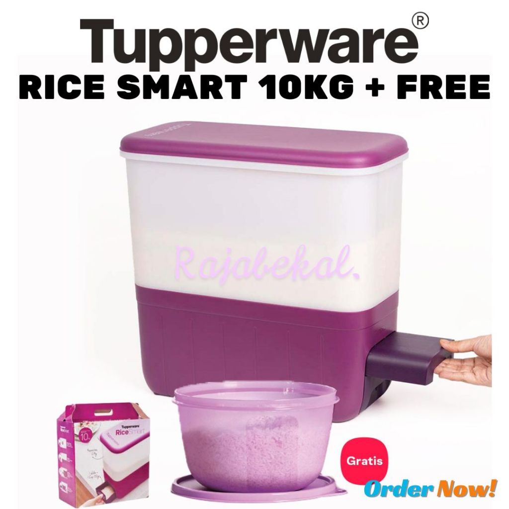 Jual PROMO Tupperware Rice Smart 10kg | Shopee Indonesia