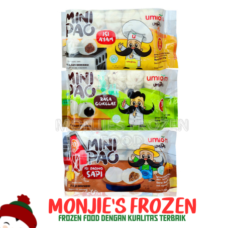 Jual UMIAMI MINIPAO Isi 30 480gr BAPAU Mini | Shopee Indonesia