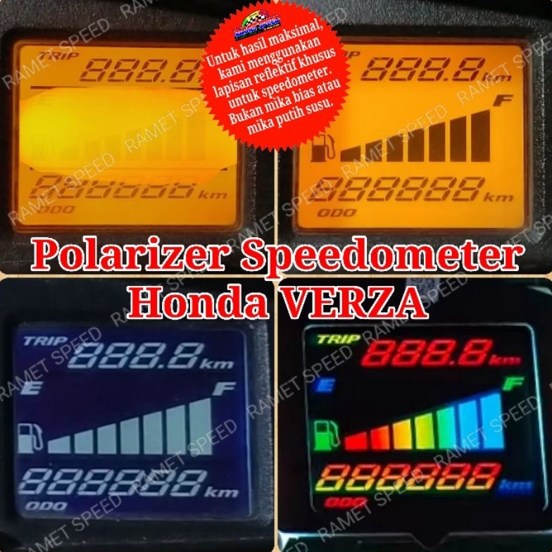 Jual Polarizer speedometer Honda Verza polaris speedometer honda verza ...
