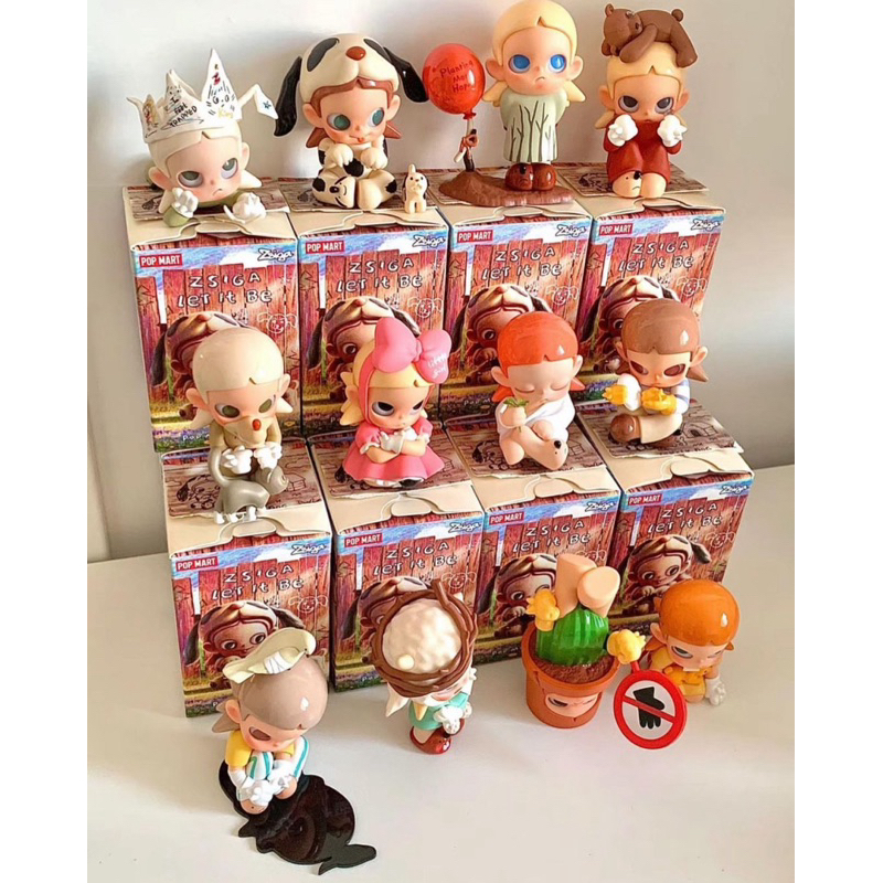 Jual Pop Mart Zsiga Let It Be Series Blind Box READY | Shopee Indonesia