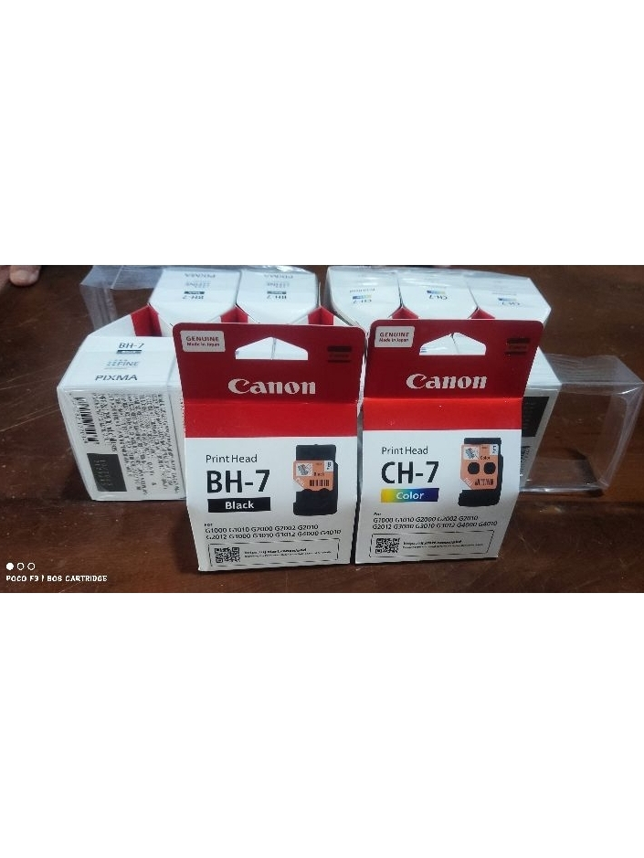 Jual Canon Printhead Cartridge BH-7 + CH-7 Original | Shopee Indonesia