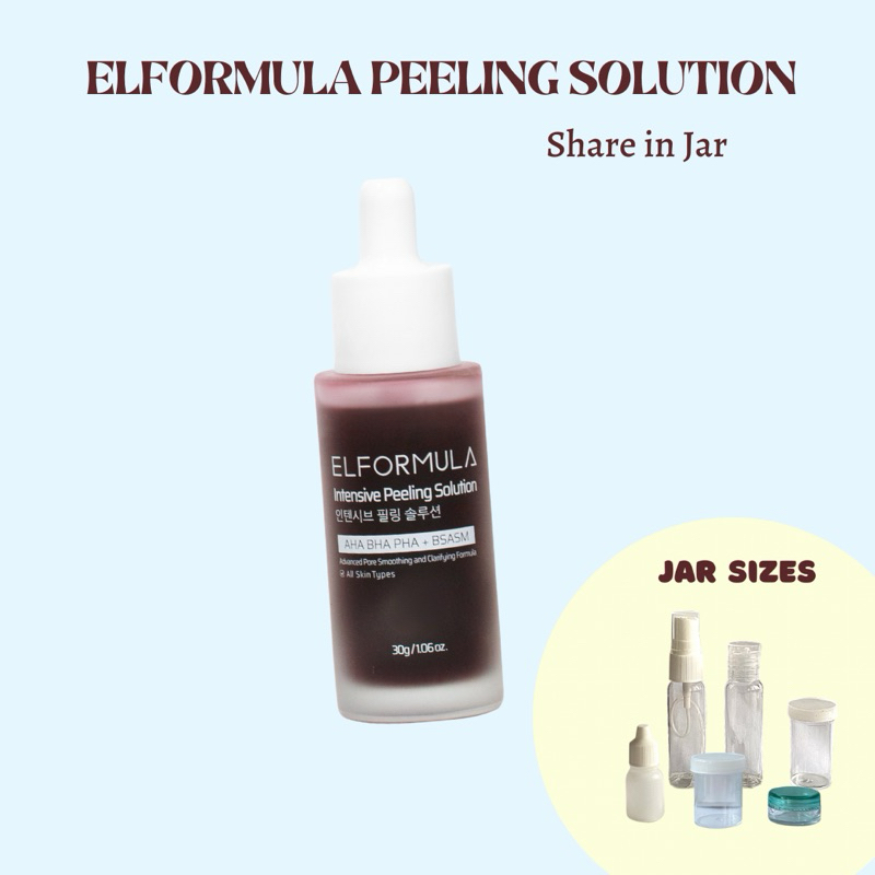 Jual Share In Jar Elformula Intensive Peeling Solution Serum