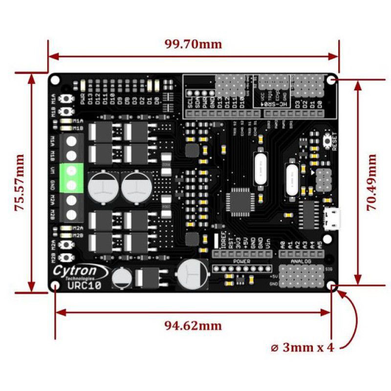 Jual SUMO ROBOT CONTROLLER FOR HEAVY WEIGHT (1-3 Kg) SUITABLE FOR ...