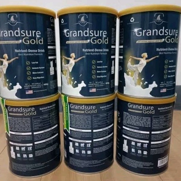 Jual Grandsure Gold Milk Nutrient Dense Drink Susu Grandsure Asli 100% ...