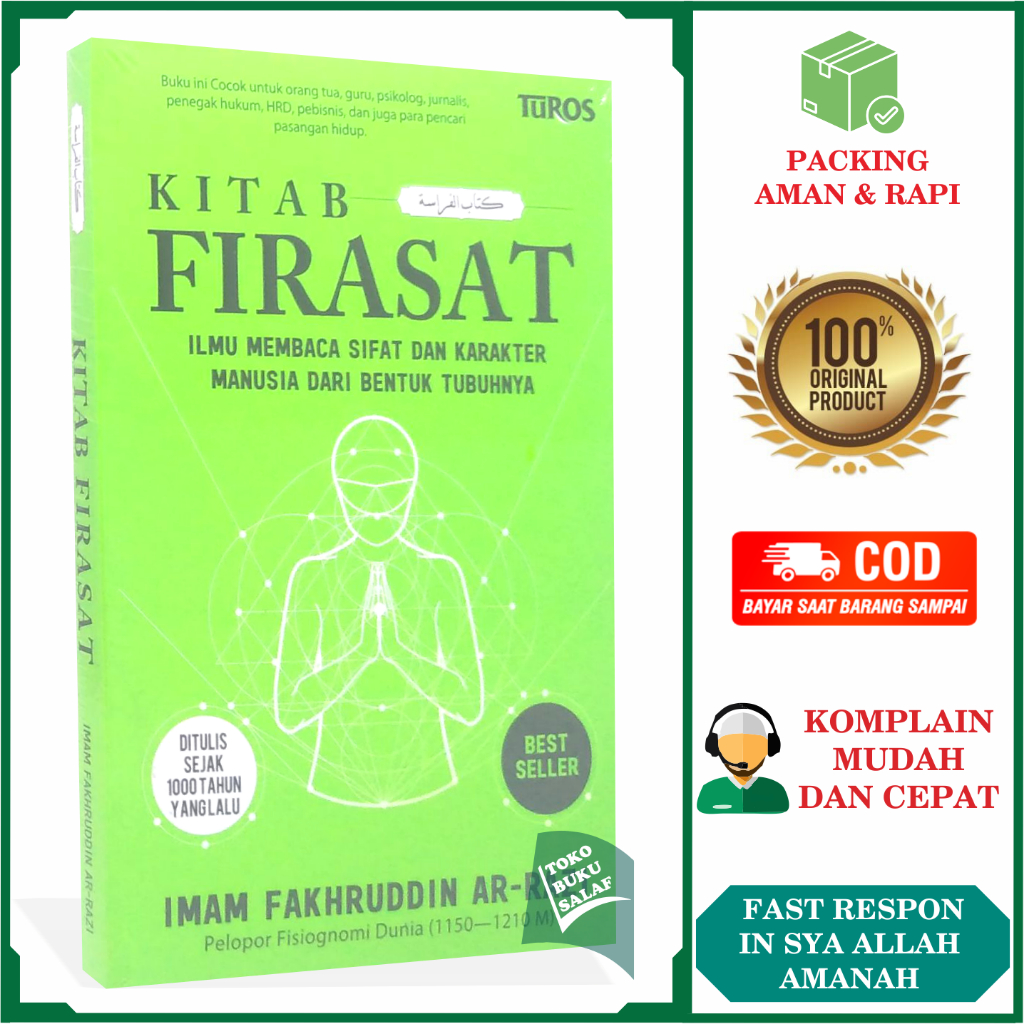 Jual Kitab Firasat Ilmu Membaca Sifat Dan Karakter Manusia Dari Bentuk ...