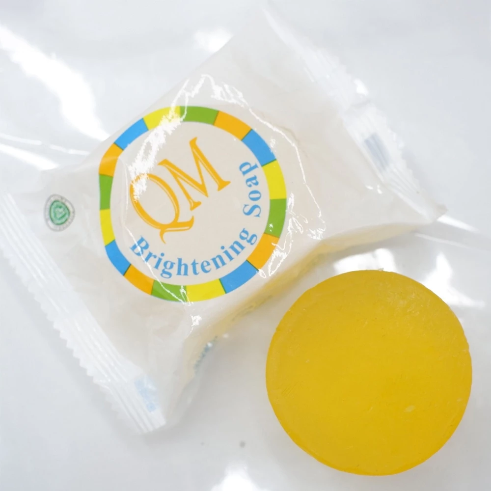 Sabun Qm Brightening Soap Sabun Muka Glowing Mencerahkan Permanen | AutoStock