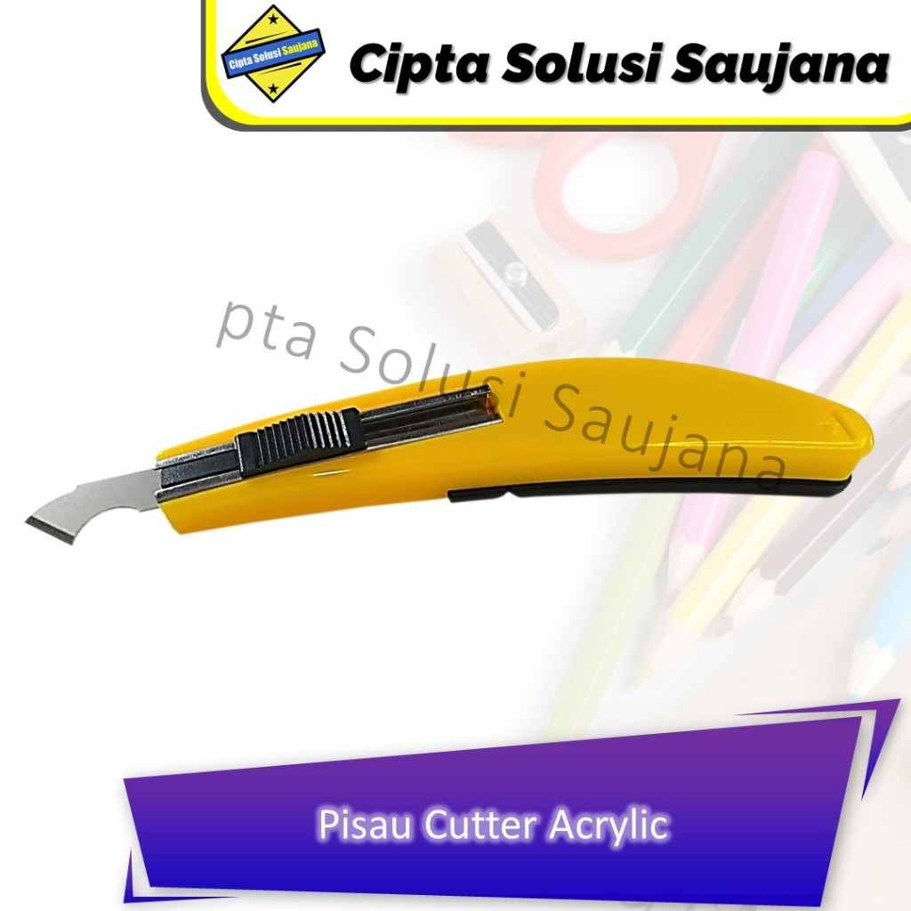 Jual PISAU CUTTER ACRYLIC KATER POTONG AKRILIK PLASTIK MIKA PVC ...