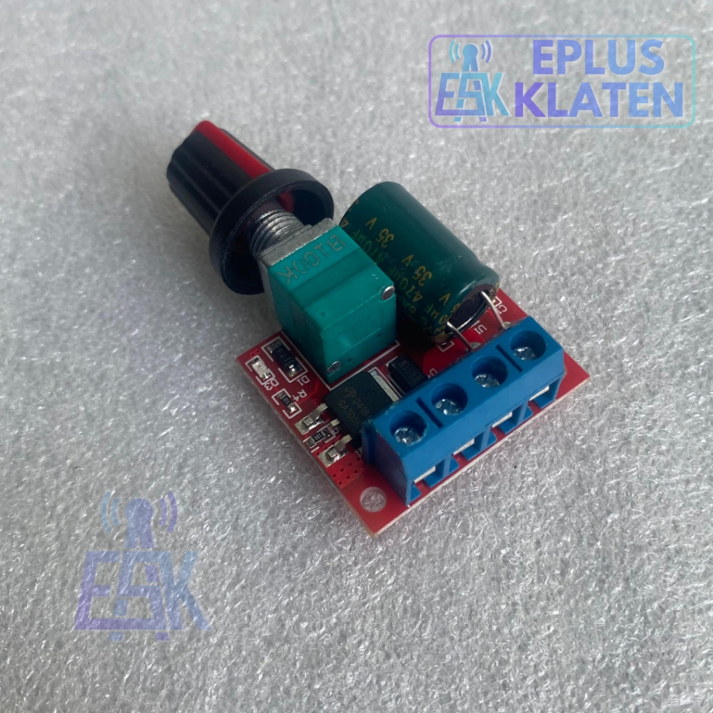 Mini LED Dimmer Motor Controller PWM DC Motor Speed Controller 5A 90W ...