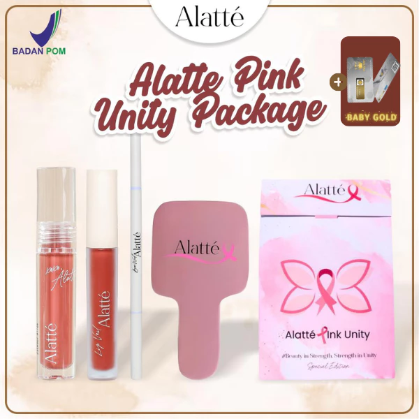 Alatte - Pink Unity - Liptint - Lip Veil - Browwand - lipstik - Pencil Alis Mekanik - lovepink