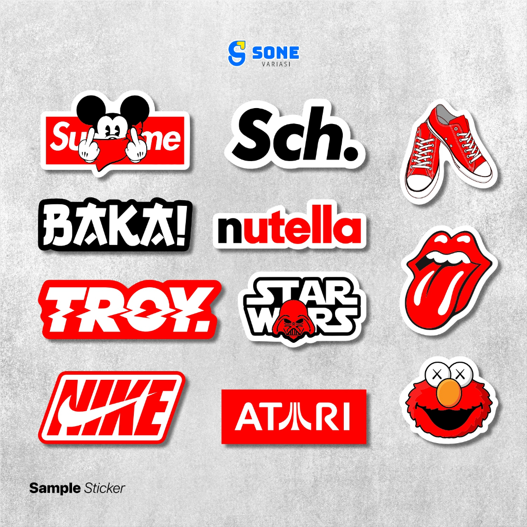 Jual Stiker Random RBW Aesthetic Paper Vinyl Waterproof Sticker Laptop ...