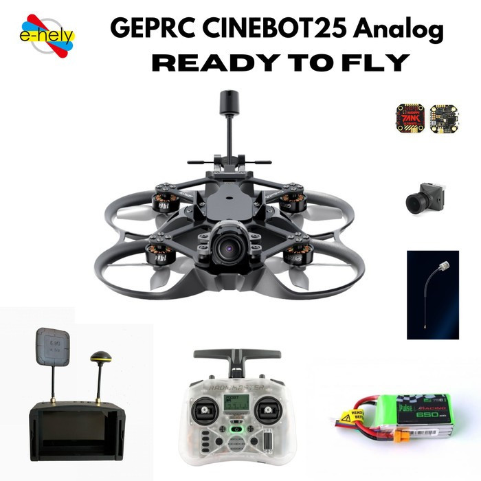 Jual GEPRC Cinebot25 Drone Cinewhoop Analog Ready To Fly | Shopee Indonesia