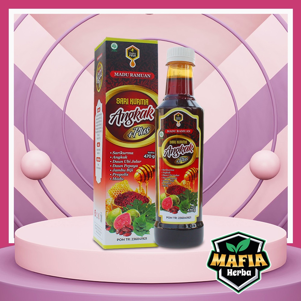 Jual OBAT DBD DEMAM BERADARAH SARI KURMA ANGKAK PLUS PROPOLIS Madu ...