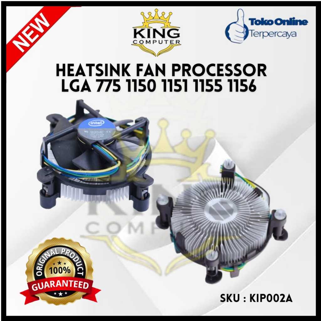 Jual HEATSINK FAN PROCESSOR LGA 1150 1151 1155 1156 | Shopee Indonesia