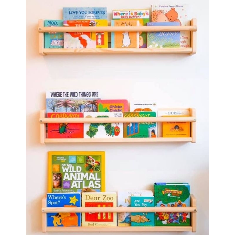 Jual Rak buku dinding rak buku anak tempat majalah rak buku minimalis