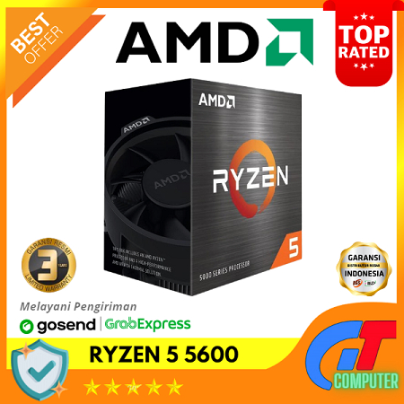 Jual AMD RYZEN 5 5600 BOX 6-Core 12-Thread | Shopee Indonesia
