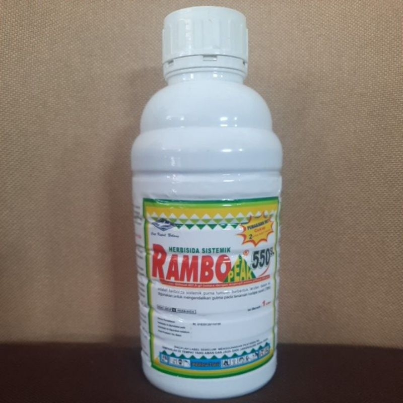 Jual Herbisida Sistematik RAMBO Peak 1lt | Shopee Indonesia