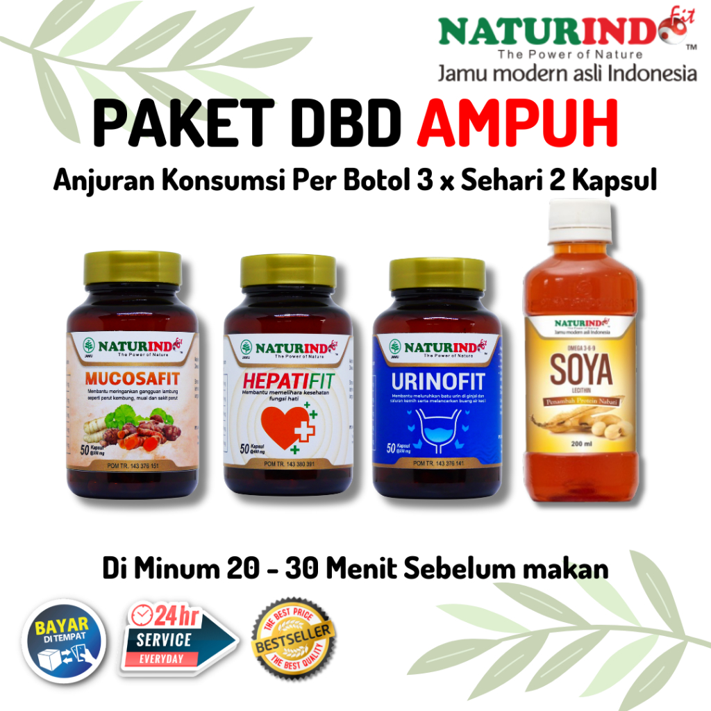 Jual Obat Demam Berdarah DBD Ampuh Panas Tinggi Tipes Typus Penambah ...