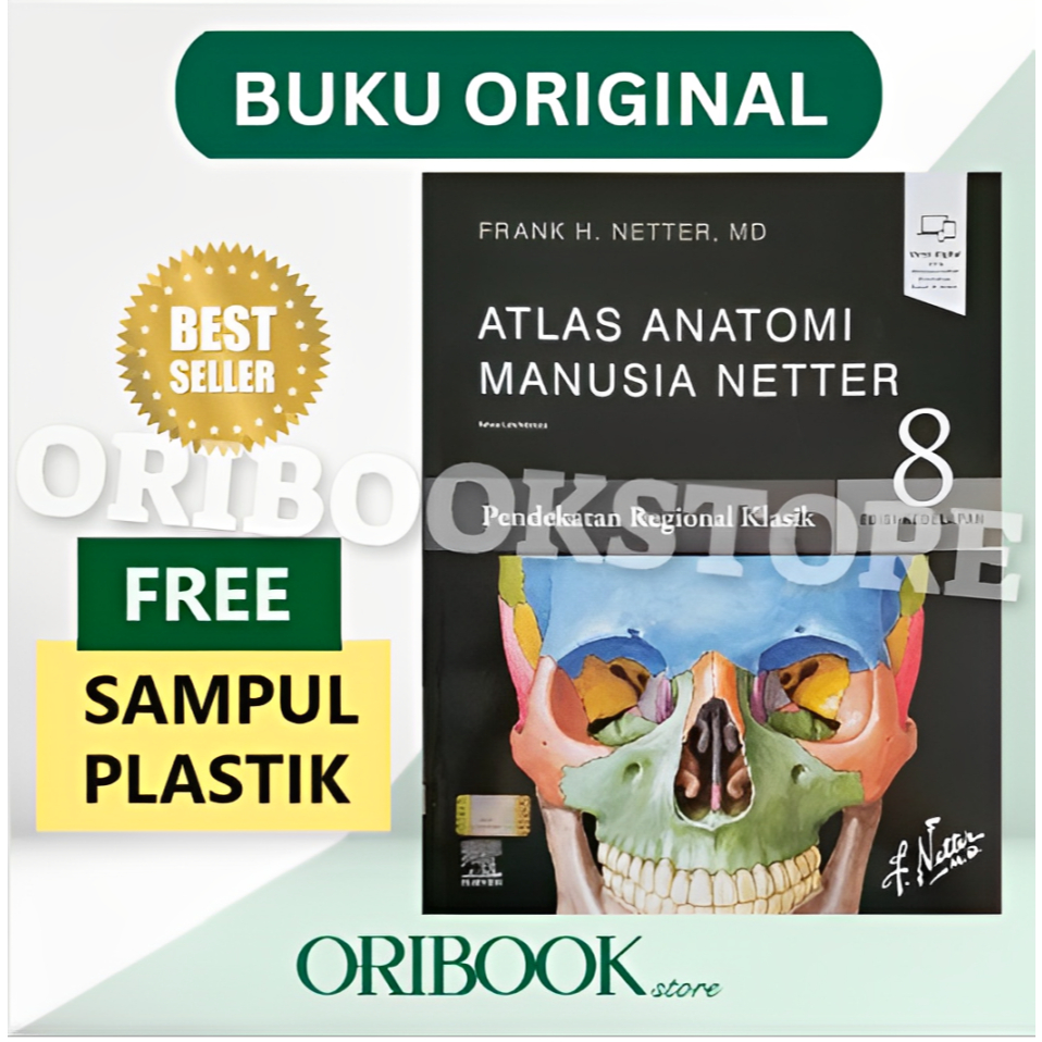 Jual ORIGINAL ATLAS ANATOMI MANUSIA EDISI 8 - FRANK H NETTER - FREE ...