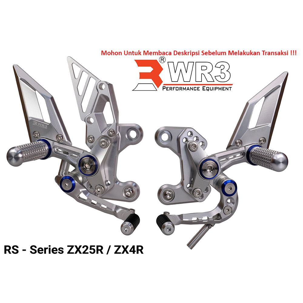 WR3 ダブルアールスリー Footstep RS-Series Footpeg Cover