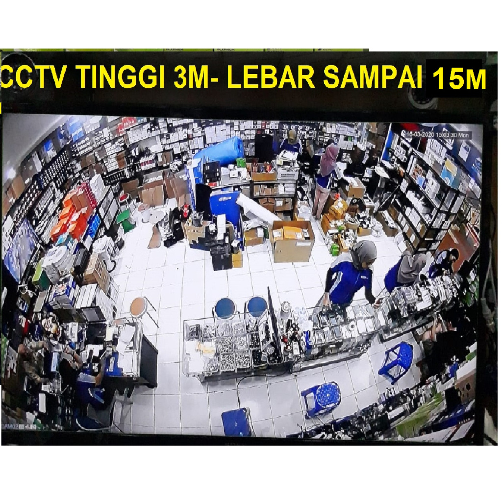 Jual Paket 4 IP Camera CLV PoE+audio High Technology 5MP NVR PoE 4CH ...